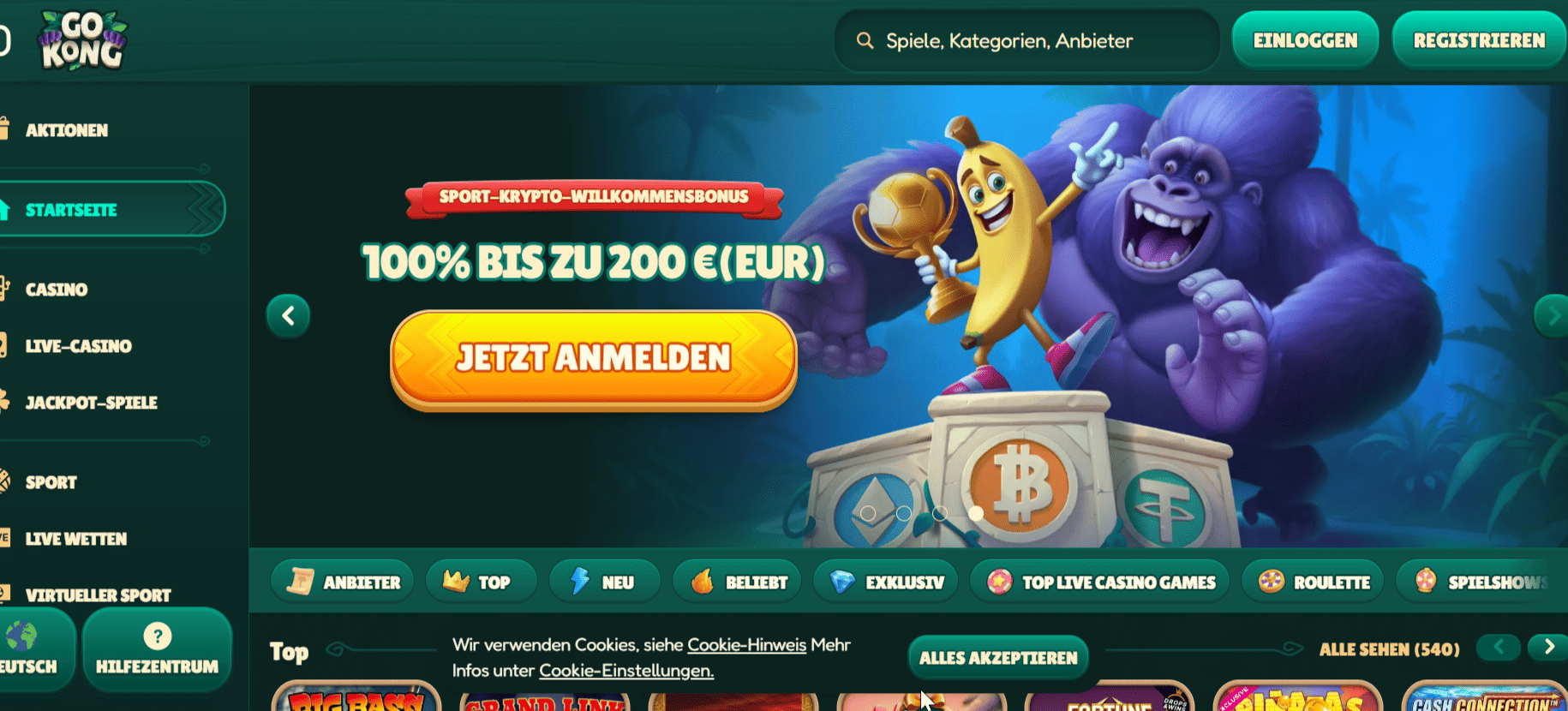 GoKong Online Casino